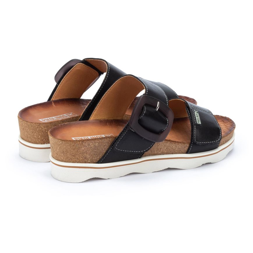 Women's Pikolinos MENORCA Sandals Black | NZ JA59Q72